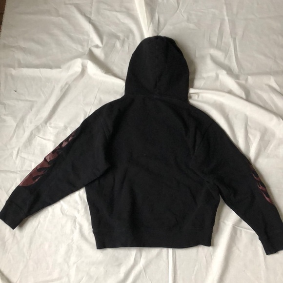 DONATING END OF JUNE Brandy Melville Flame Hoodie - Picture 4 of 4
